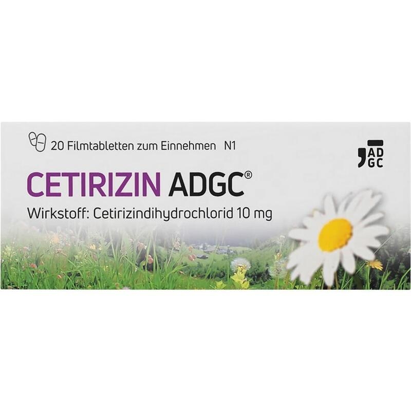 CETIRIZIN ADGC Filmtabletten