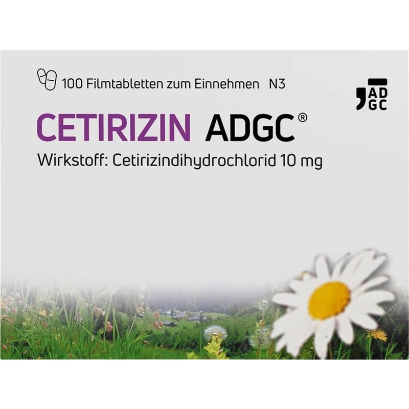 CETIRIZIN ADGC Filmtabletten