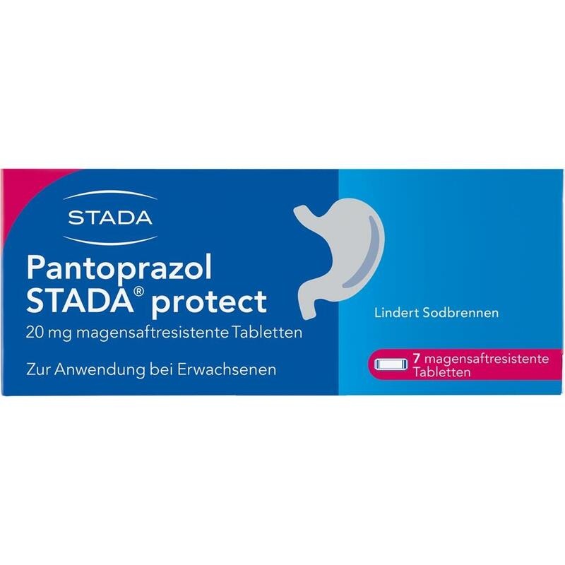 PANTOPRAZOL STADA protect 20 mg magensaftres.Tabl.