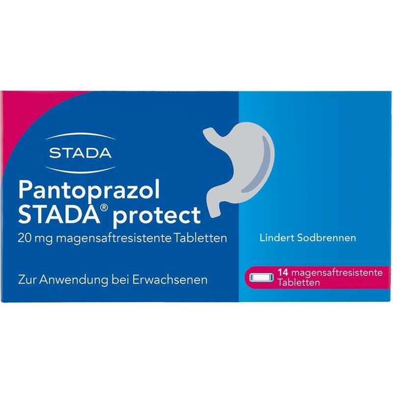 PANTOPRAZOL STADA protect 20 mg magensaftres.Tabl.