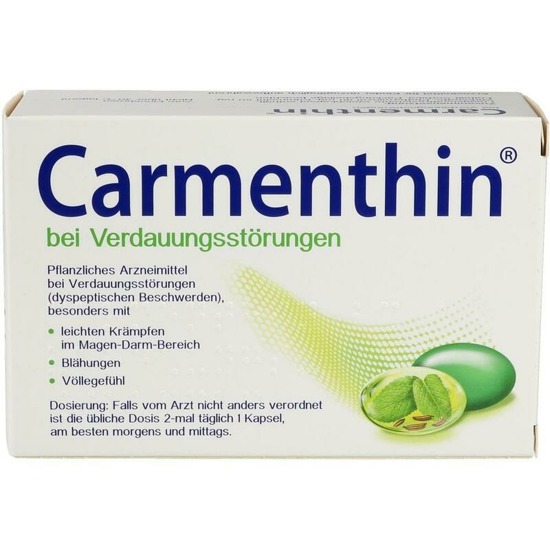 CARMENTHIN bei Verdauungsstörungen msr.Weichkaps.