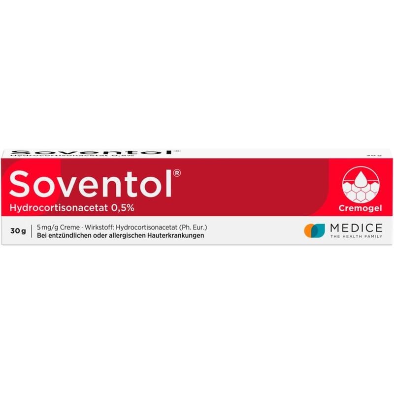 SOVENTOL Hydrocortisonacetat 0,5% Creme