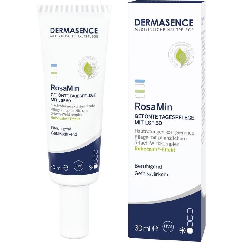 DERMASENCE RosaMin Getönte Tagespflege mit LSF 50