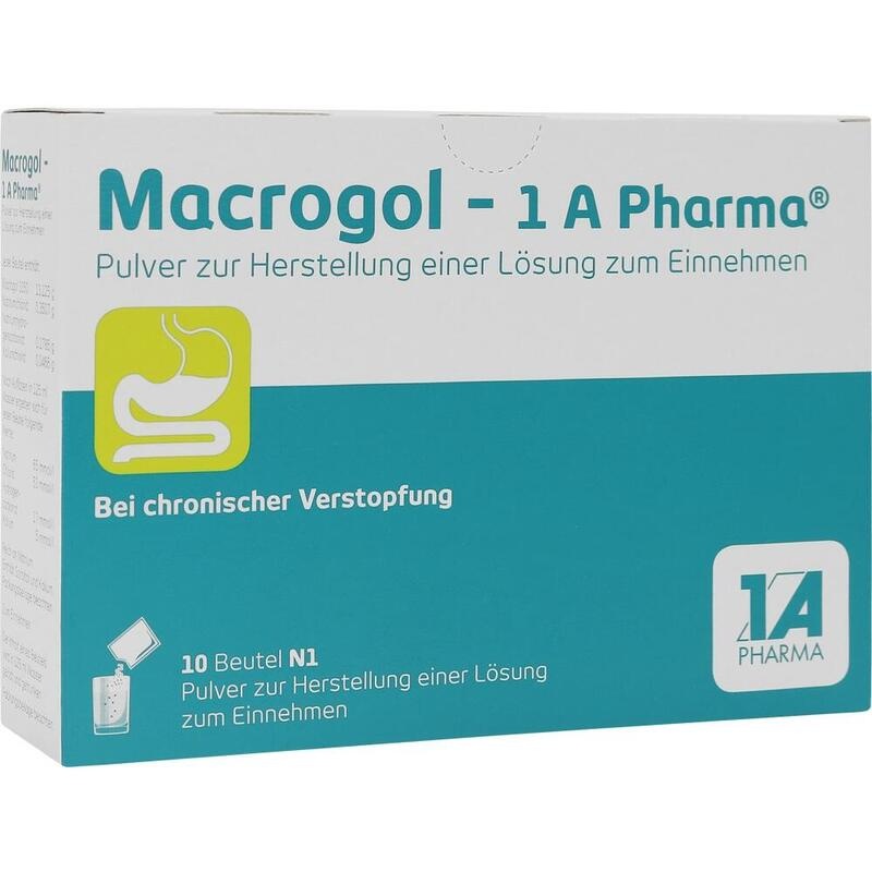 MACROGOL-1A Pharma Plv.z.Her.e.Lsg.z.Einnehmen