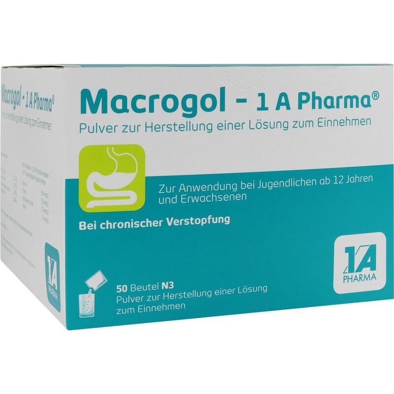 MACROGOL-1A Pharma Plv.z.Her.e.Lsg.z.Einnehmen