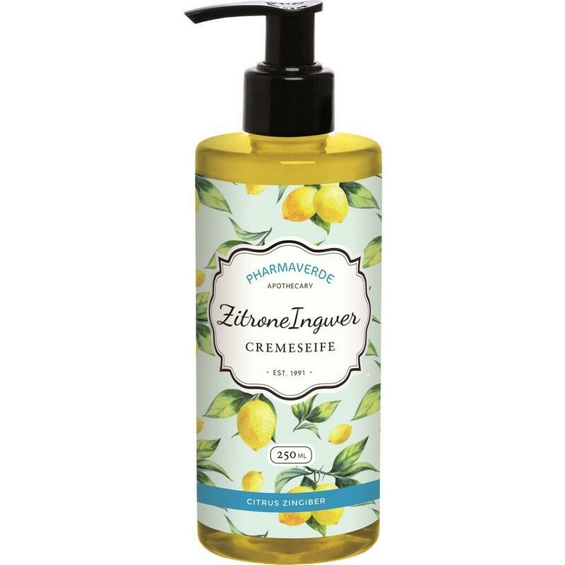 PHARMAVERDE Zitrone Ingwer Cremeseife