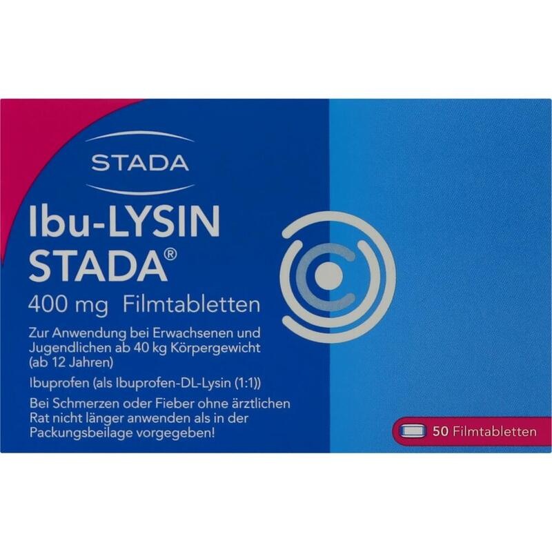 IBU-LYSIN STADA 400 mg Filmtabletten