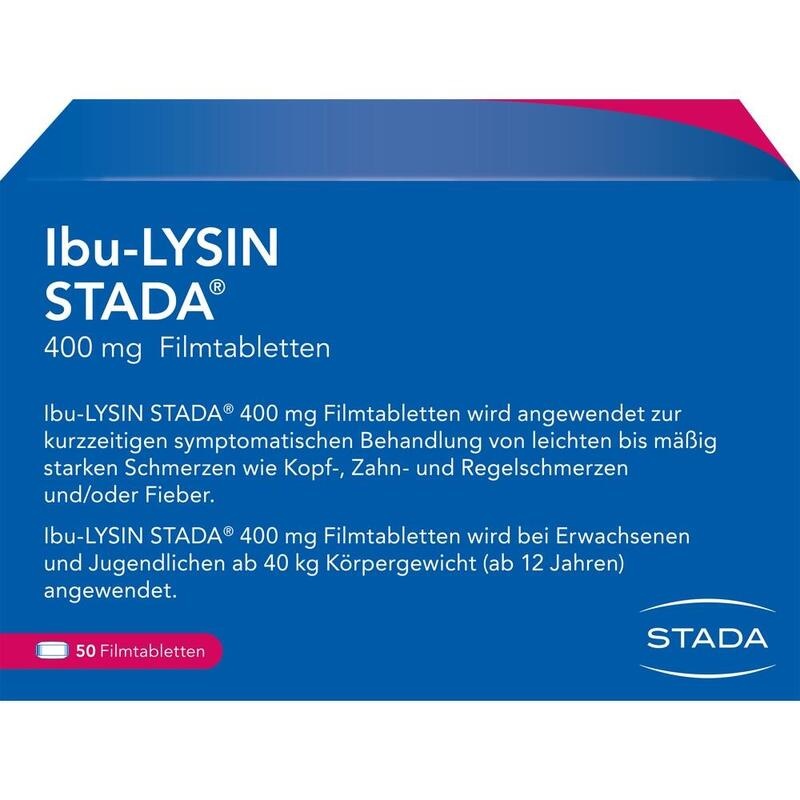 IBU-LYSIN STADA 400 mg Filmtabletten