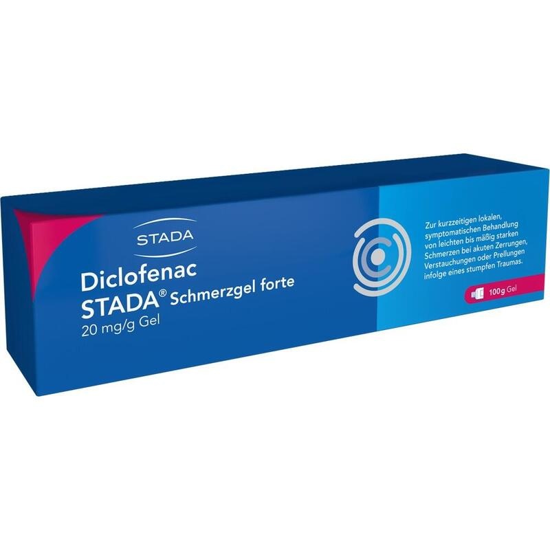 DICLOFENAC STADA Schmerzgel forte 20 mg/g