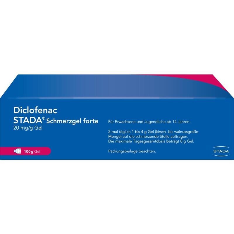 DICLOFENAC STADA Schmerzgel forte 20 mg/g