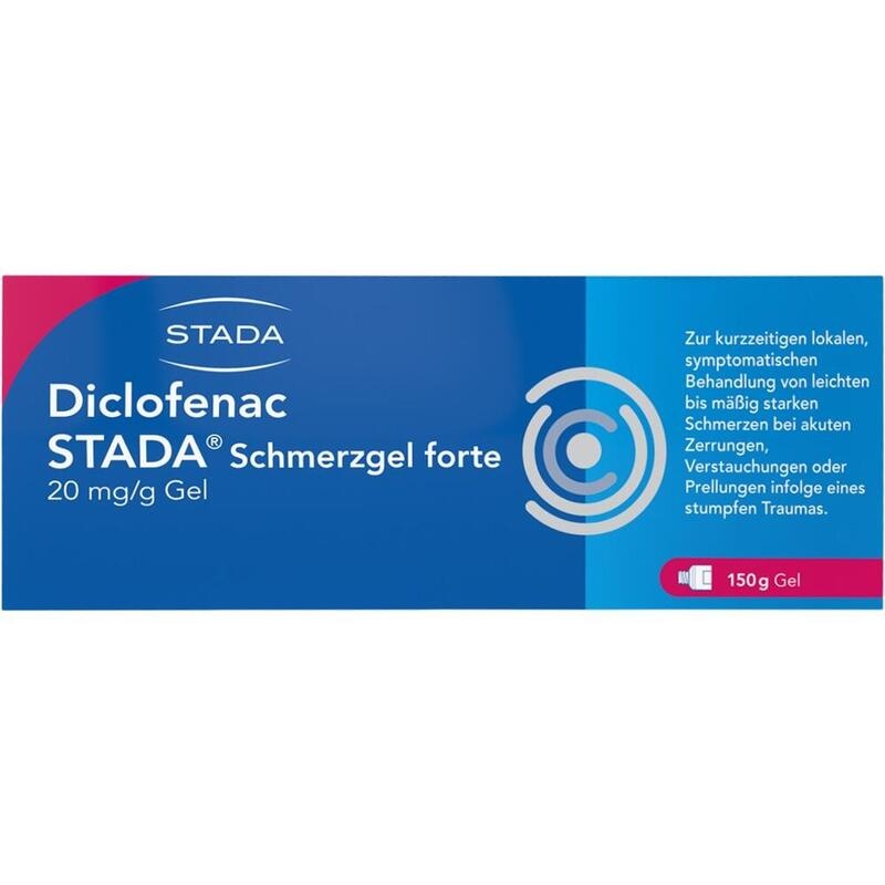 DICLOFENAC STADA Schmerzgel forte 20 mg/g
