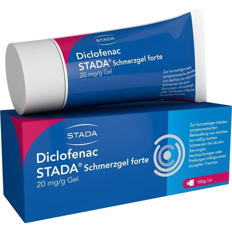DICLOFENAC STADA Schmerzgel forte 20 mg/g
