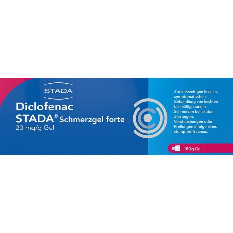 DICLOFENAC STADA Schmerzgel forte 20 mg/g