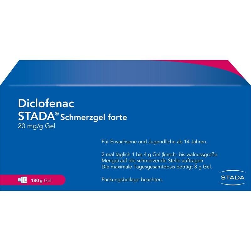 DICLOFENAC STADA Schmerzgel forte 20 mg/g